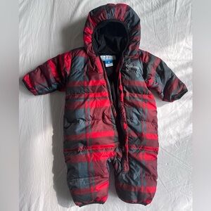 Columbia down snow suit size 3-6 months like new
